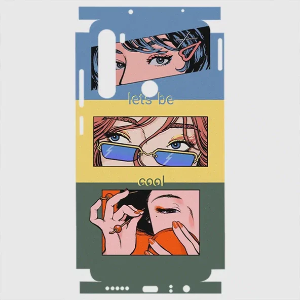 Xiaomi Redmi Note 8 Telefon Kaplama - Lets Be Cool - Resim 2