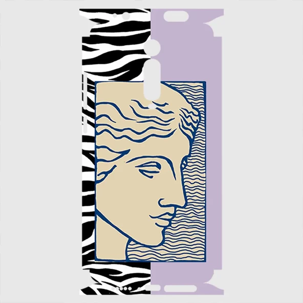 Xiaomi Mi 9 T Telefon Kaplama - Leopar Face