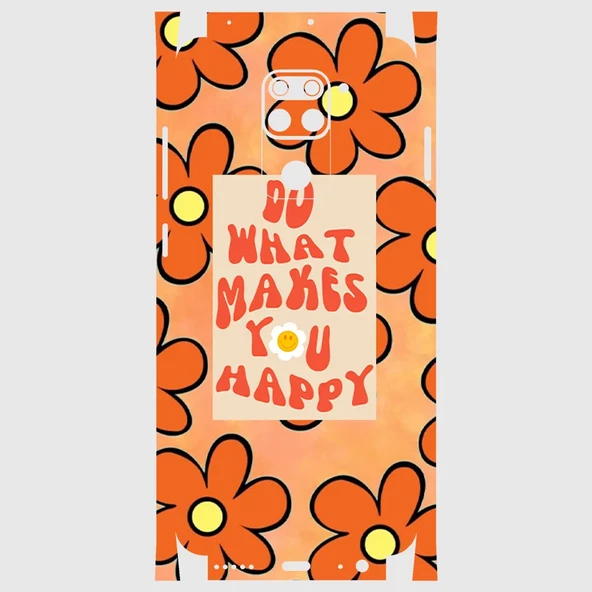 Xiaomi Redmi Note 9 Telefon Kaplama - You Happy