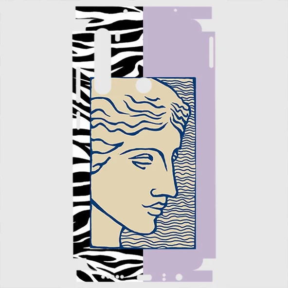 Xiaomi Redmi Note 8 Telefon Kaplama - Leopar Face