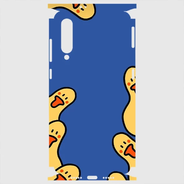 Xiaomi Mi 9 Telefon Kaplama - Ducks - 2