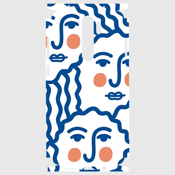 Xiaomi Redmi Note 8 Pro Telefon Kaplama - Faces - 2
