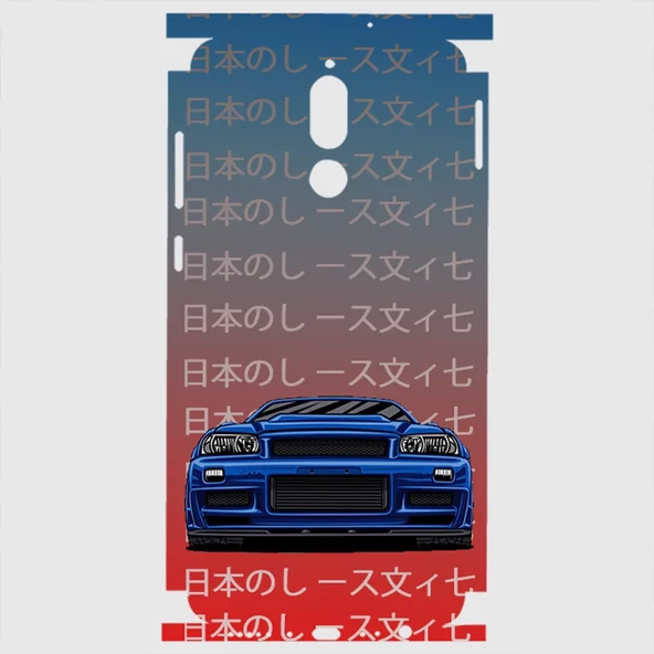 Huawei Mate 10 Lite Telefon Kaplama - Skyline R34 JDM 2 - 2