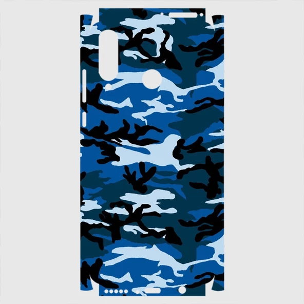 Huawei P30 Lite Telefon Kaplama - Black Sea - 2