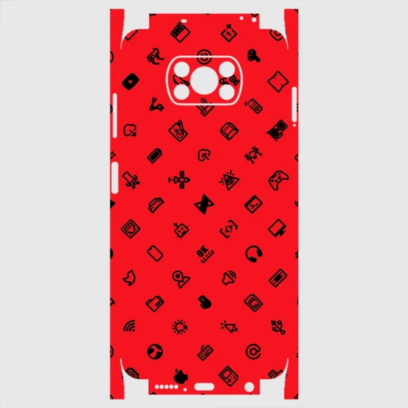 Xiaomi Poco X3 NFC Telefon Kaplama - Social icon