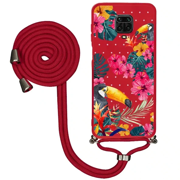 Xiaomi Redmi Note 9s İpli Lansman Kılıf Tropical