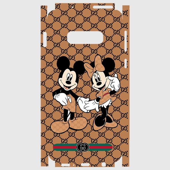 Samsung S10E Telefon Kaplama - Mickey Çift - 2