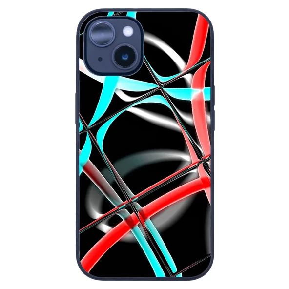 iPhone 14 Tamperli Glossy Cam Kapak - Cümbüş