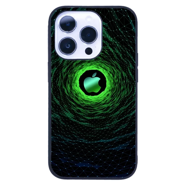 iPhone 14 Pro Tamperli Glossy Cam Kapak - Girdap