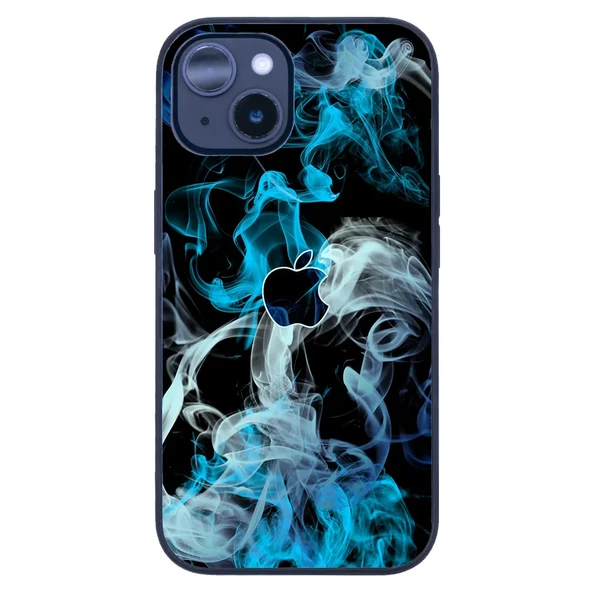 iPhone 14 Plus Tamperli Glossy Cam Kapak - Pusu
