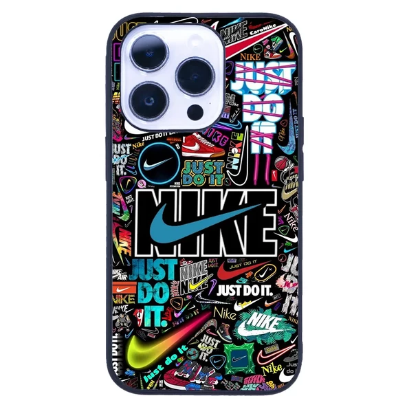 iPhone 14 Pro Max Tamperli Glossy Cam Kapak - Grafiti 2