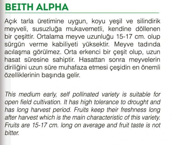 ATA TOHUMU ARANAN REYHA YERLİ HIYAR TOHUMU 100 ADET - 2