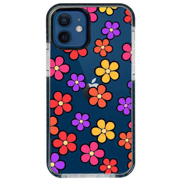 iPhone 12 Mini Impact Case - Çiçekler 1