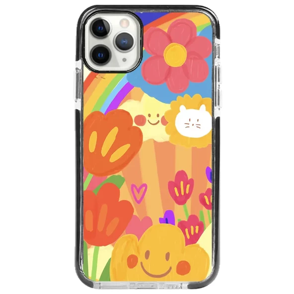 iPhone 11 Pro Impact Case - Flower