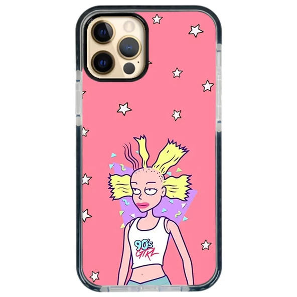 iPhone 12 Pro Max Impact Case - 90's Girl