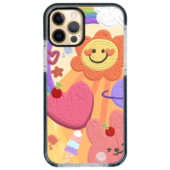 iPhone 12 Pro Max Impact Case - Pastell - 2
