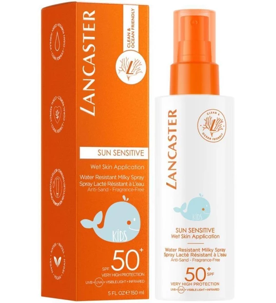 Lancaster Sun Sensitive Kids Water Resistant Milky Spray 150 ml SPF 50