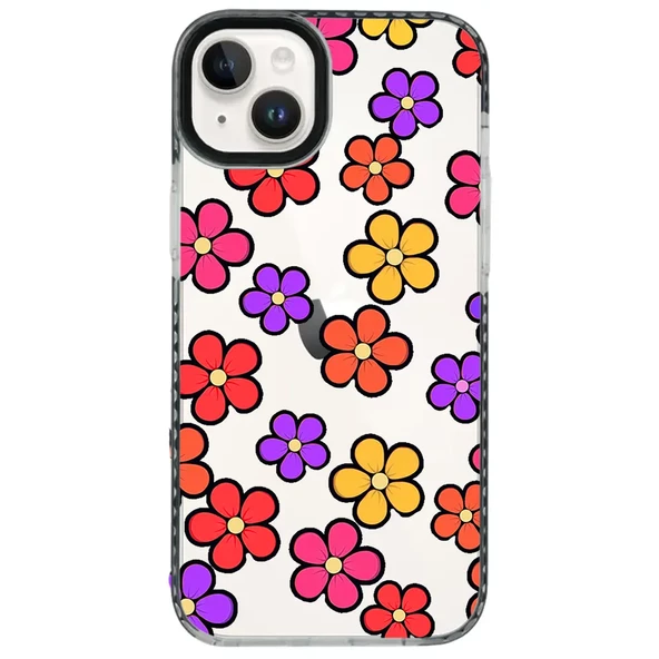 iPhone 14 Plus Impact Case - Çiçekler 1