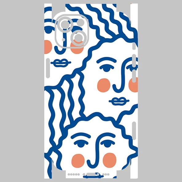 Apple iPhone 13 Telefon Kaplama - Faces
