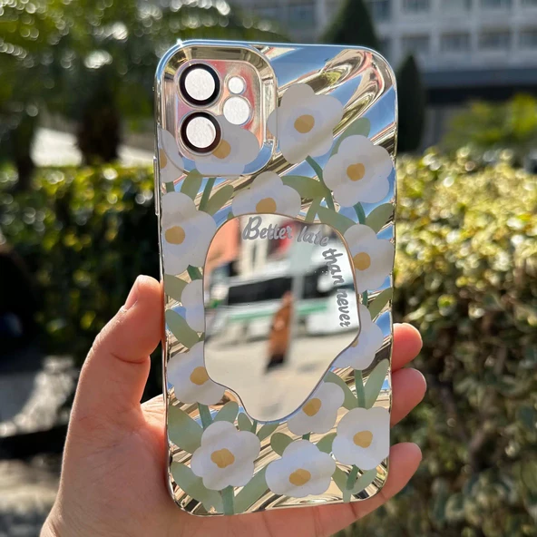 IPHONE 11 CHROME FLOWER SİLİKON KAPAK
