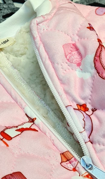 Battaniyem Pembe Çift Katlı Tulum - 2
