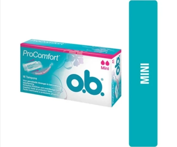 O.B.PROCOMFORT MINI TAMPON ürün görseli 1