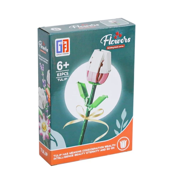 123-730-731 KUTULU ÇİÇEK BLOKLARI 8Lİ - 4