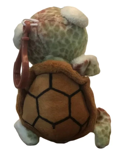 Selay Toys Oyuncak Peluş Anahtarlık Kaplumbağa Kahverengi 1536 - 2
