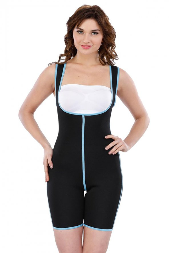Dr.Fitto Termal Tulum Vücut Korse SİYAH DR851 - 7