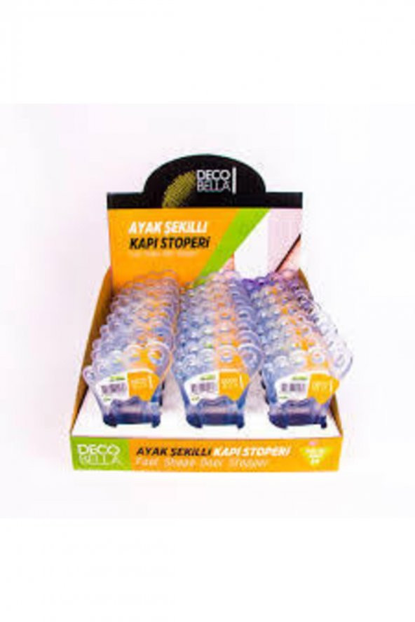 OMAK DECO BELLA Ayak Şekilli Kapı Stoperi - 3