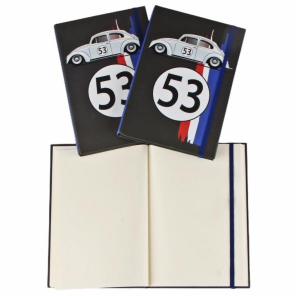 Toptan Defter 40 Adet Sert Kapak The Love Bug Defter