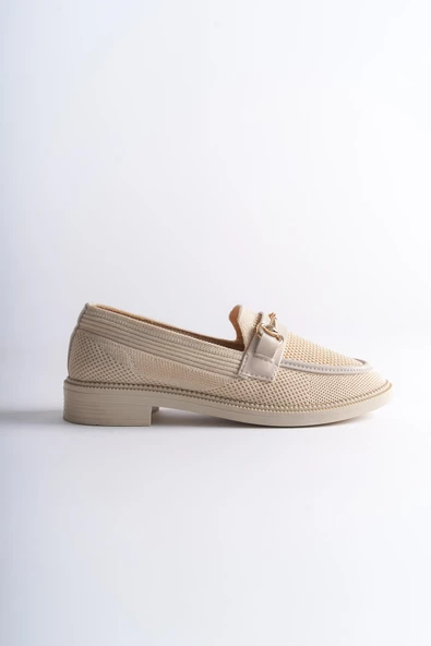 Serenity Kadın Loafer Günlük Ayakkabı Ten Rengi TR045Y01B - 3