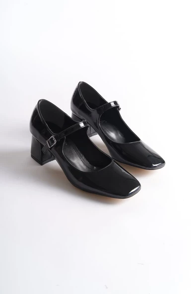 Serenity Günlük Kadın Topuklu Ayakkabı Siyah Renk TR085Y04A - Resim 3