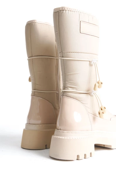 Serenity Kadın Günlük Kalın Tabanlı Karbotu Krem Renk TR001K07B - 3