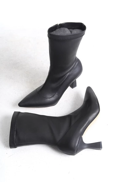 Serenity Kadın Siyah Streç Bot TR006K01A - Resim 4