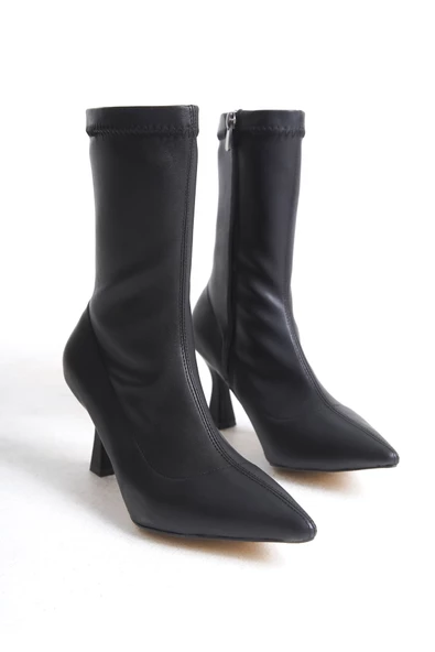 Serenity Kadın Siyah Streç Bot TR006K01A - Resim 6