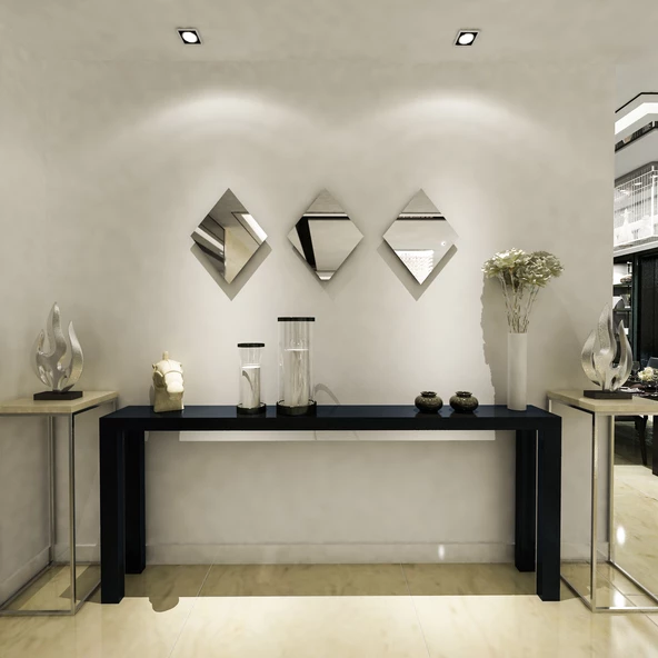 FİYA Baklava Model Dekoratif Ayna - 3