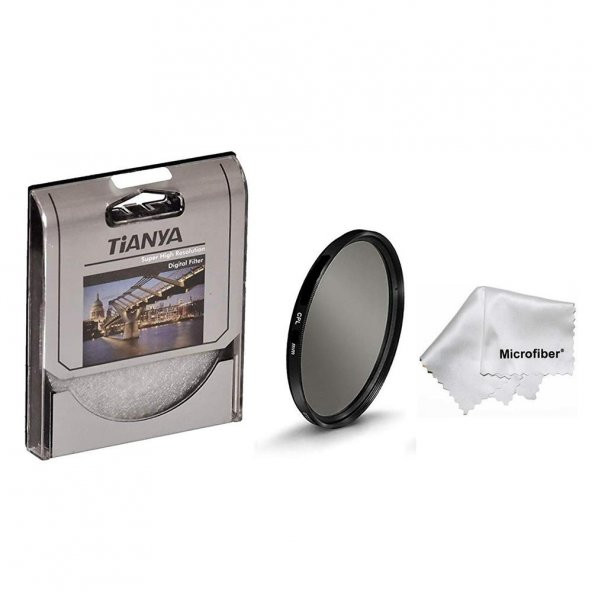 Tianya 62mm Circular Polarize Filtre + Mikro Fiber Bez ürün görseli