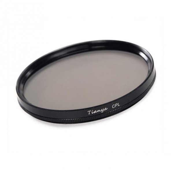 Tianya 62mm Circular Polarize Filtre + Mikro Fiber Bez - Resim 2