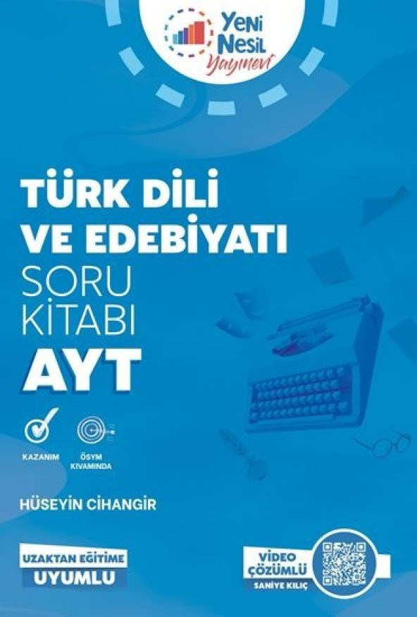 Yeni Nesil Yayınları AYT Türk Dili ve Edeb. Soru Kitabı