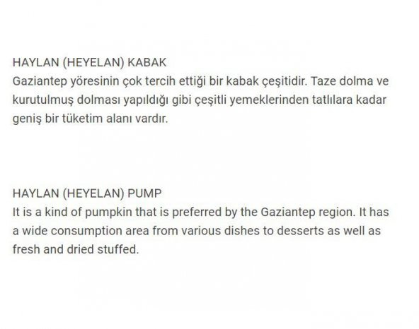 ATA TOHUMU YERLİ HAYLAN (HEYELAN) KABAK 20 ADET TOHUM - 3
