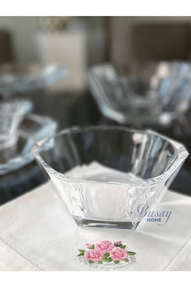 Paşabahçe 68168 Nude Reflection Serisi Kristal Kase 16 cm