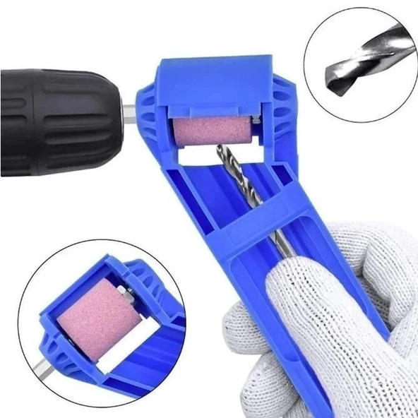 Ayt Sunup 2-12.5Mm Matkap Ucu Kalemtıraş Matkap Ucu Bileme Aparatı Makinası Zımpara Taşı - 5