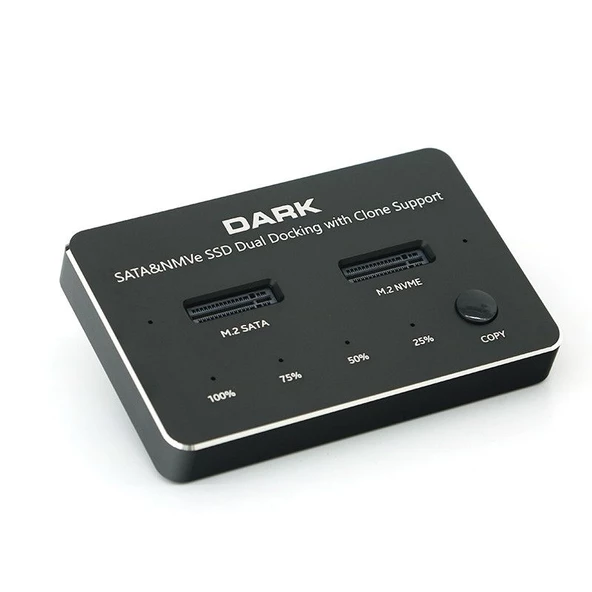 DARK DK-AC-DSDM2C M.2 NVME&SATA SSD İSTASYON,KLON - 5