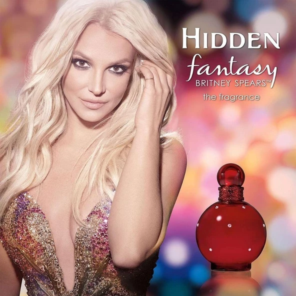 Britney Spears Hidden Fantasy EDP 100 ml Kadın Parfümü - Resim 3