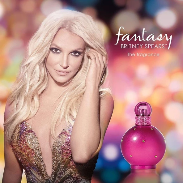 Britney Spears Fantasy EDP 100 ml Kadın Parfümü - Resim 3