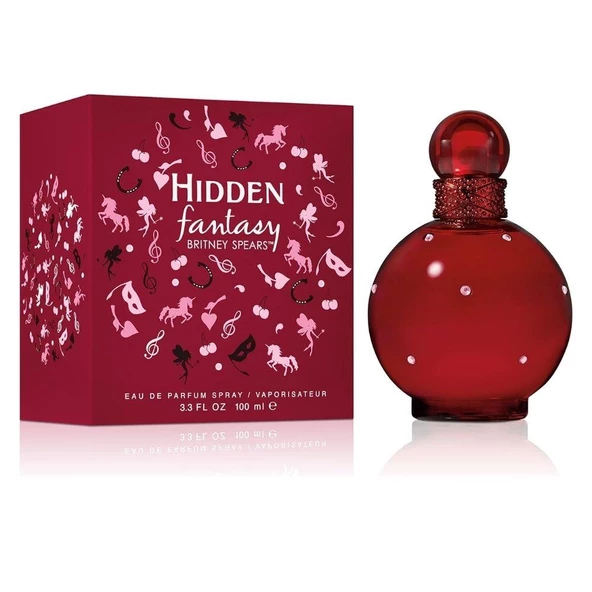 Britney Spears Hidden Fantasy EDP 100 ml Kadın Parfümü - Resim 2