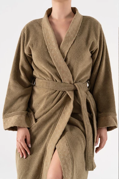 Soley | Soprano | %100 Pamuklu Premium Bornoz - 10