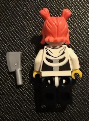 Orjinal Lego Minifigür Skeleton Hoodie Costume Girl - Resim 2