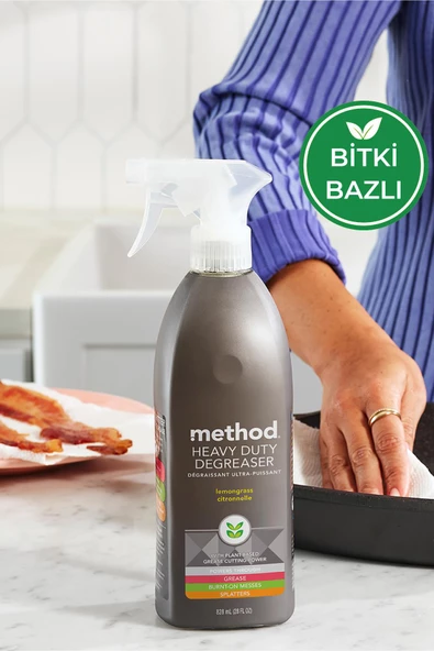 Method Lemongrass Güçlü Yağ Çözücü Sprey 828ML - 3